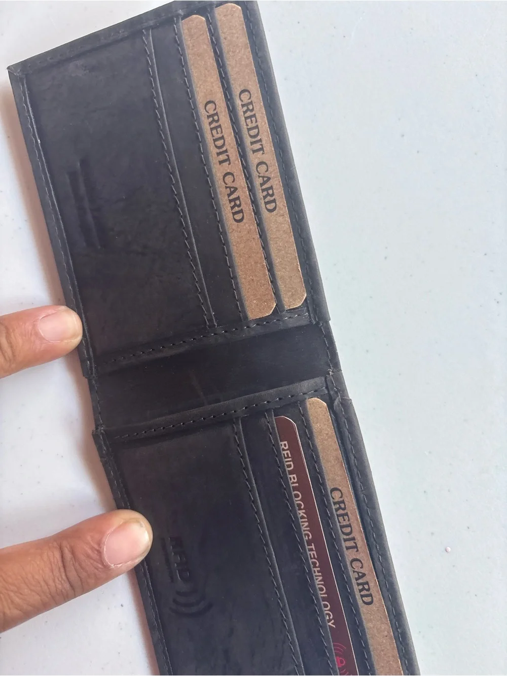 Paul & Taylor Genuine Leather Front Pocket Wallet with Money Clip